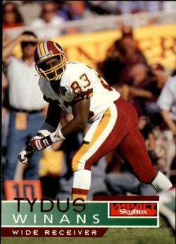 Tydus Winans Washington Redskins 1995 SkyBox Impact NFL #148